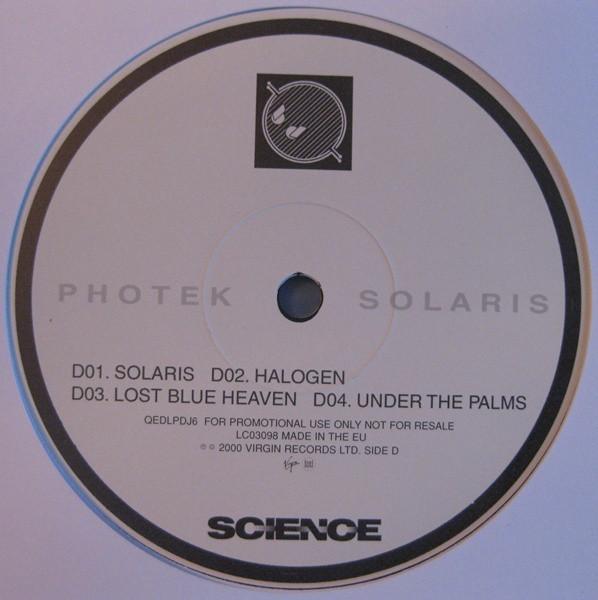 Photek - Solaris - Double Lp