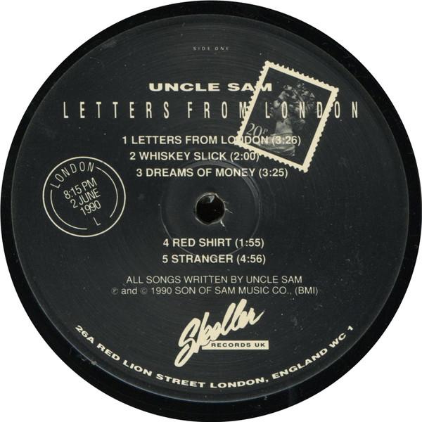 Uncle Sam (Rock/Metal Group) - Letters From London - Lp