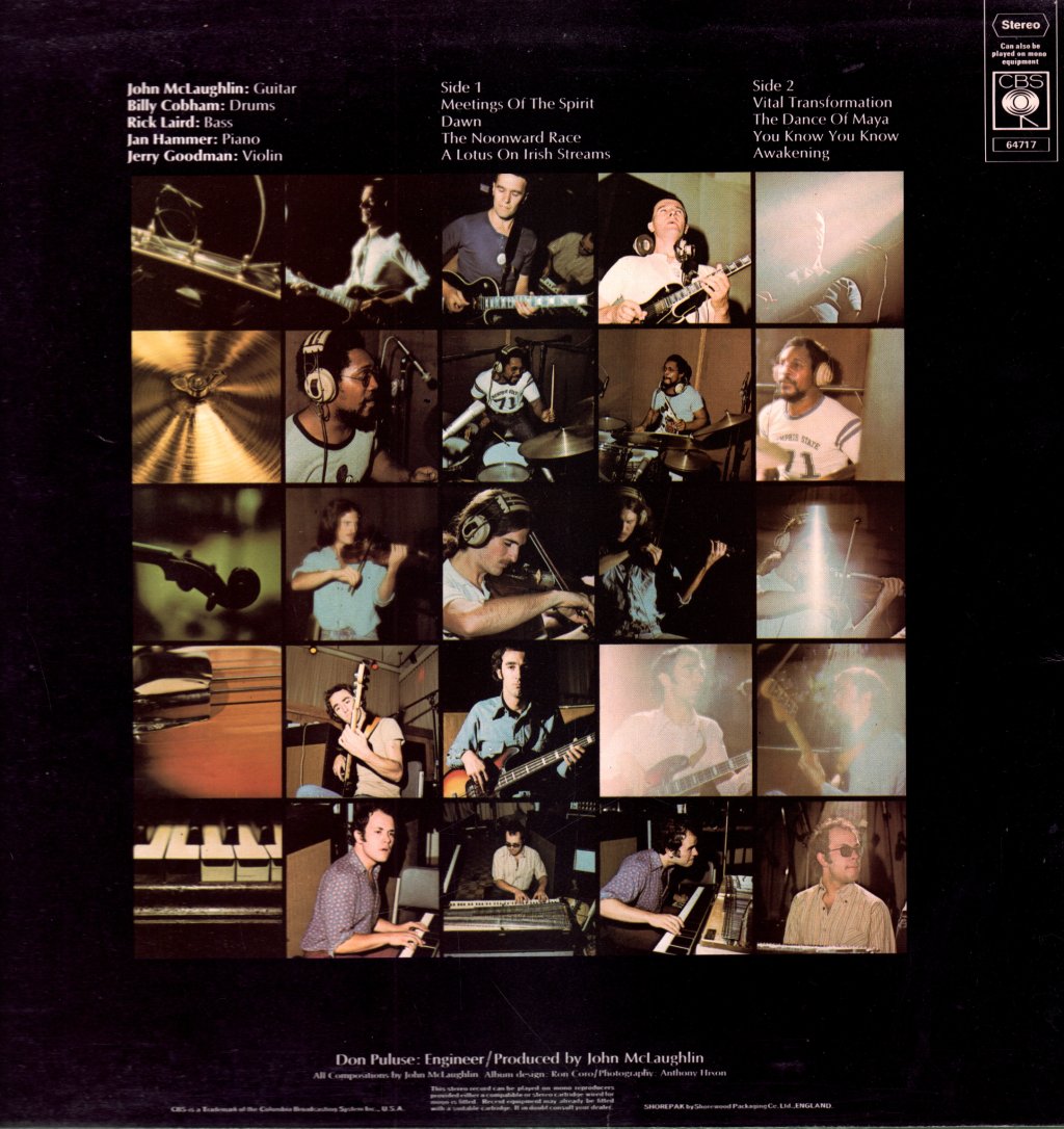 Mahavishnu Orchestra with John Mclaughlin - Inner Mounting Flame - Lp