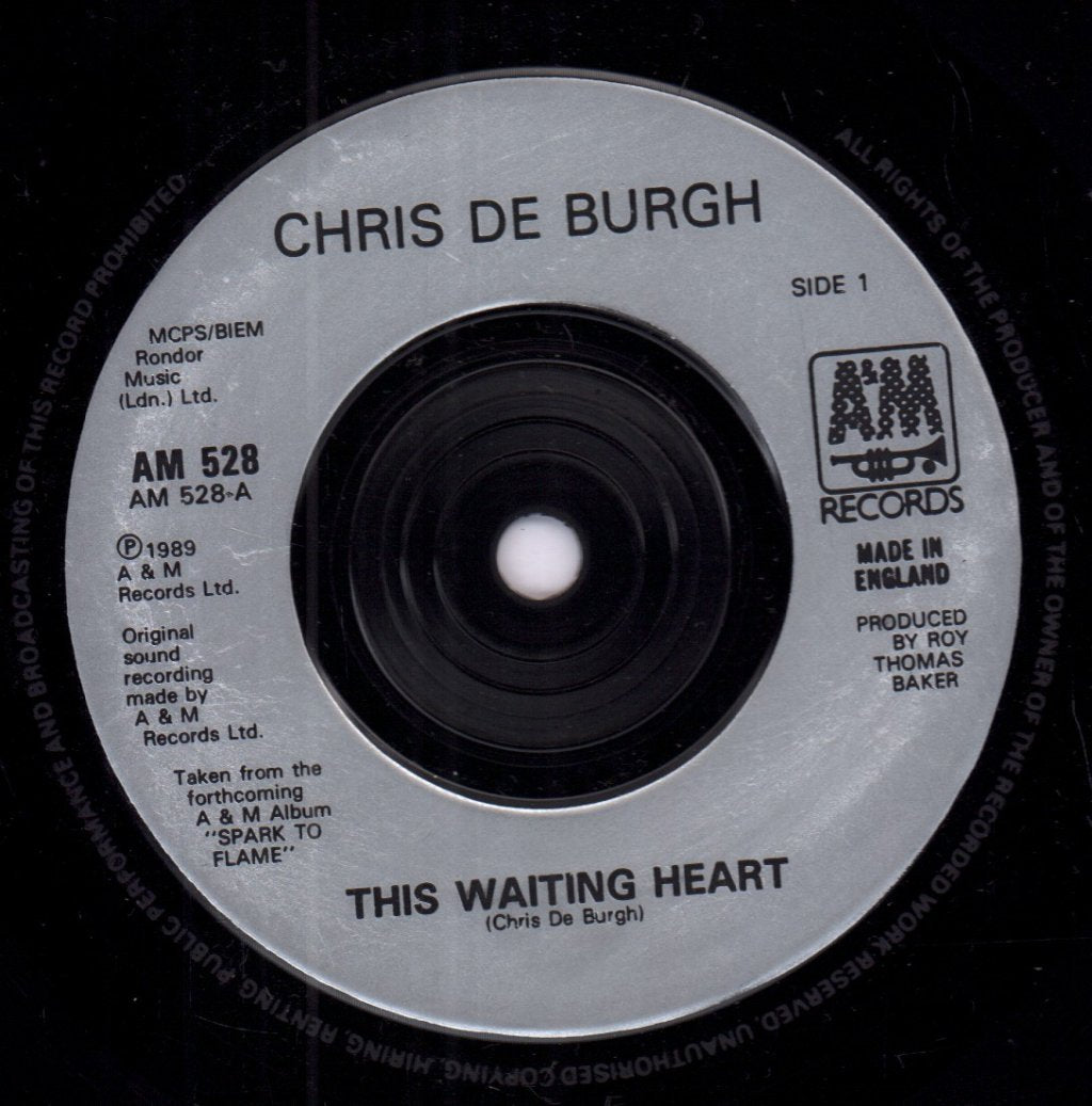 Chris De Burgh - This Waiting Heart - 7 Inch