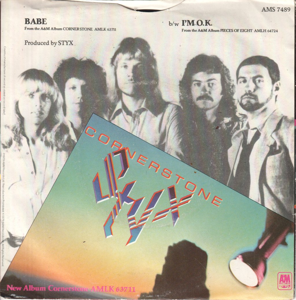 Styx - Babe - 7 Inch