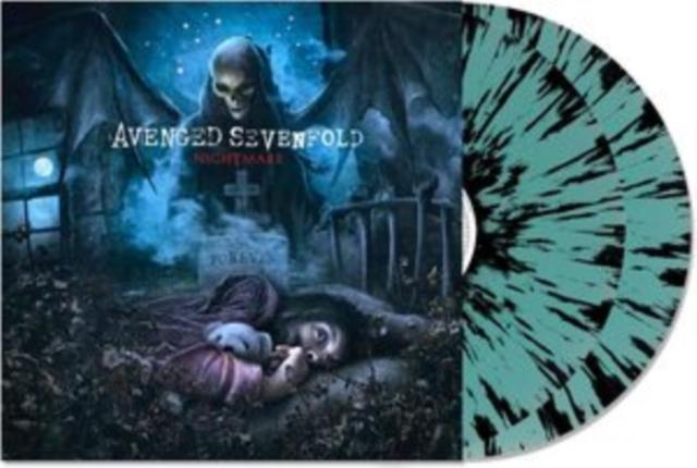 Avenged Sevenfold - Nightmare (Electric Blue W/ Black Splatter Vinyl) : 2lp - Lp