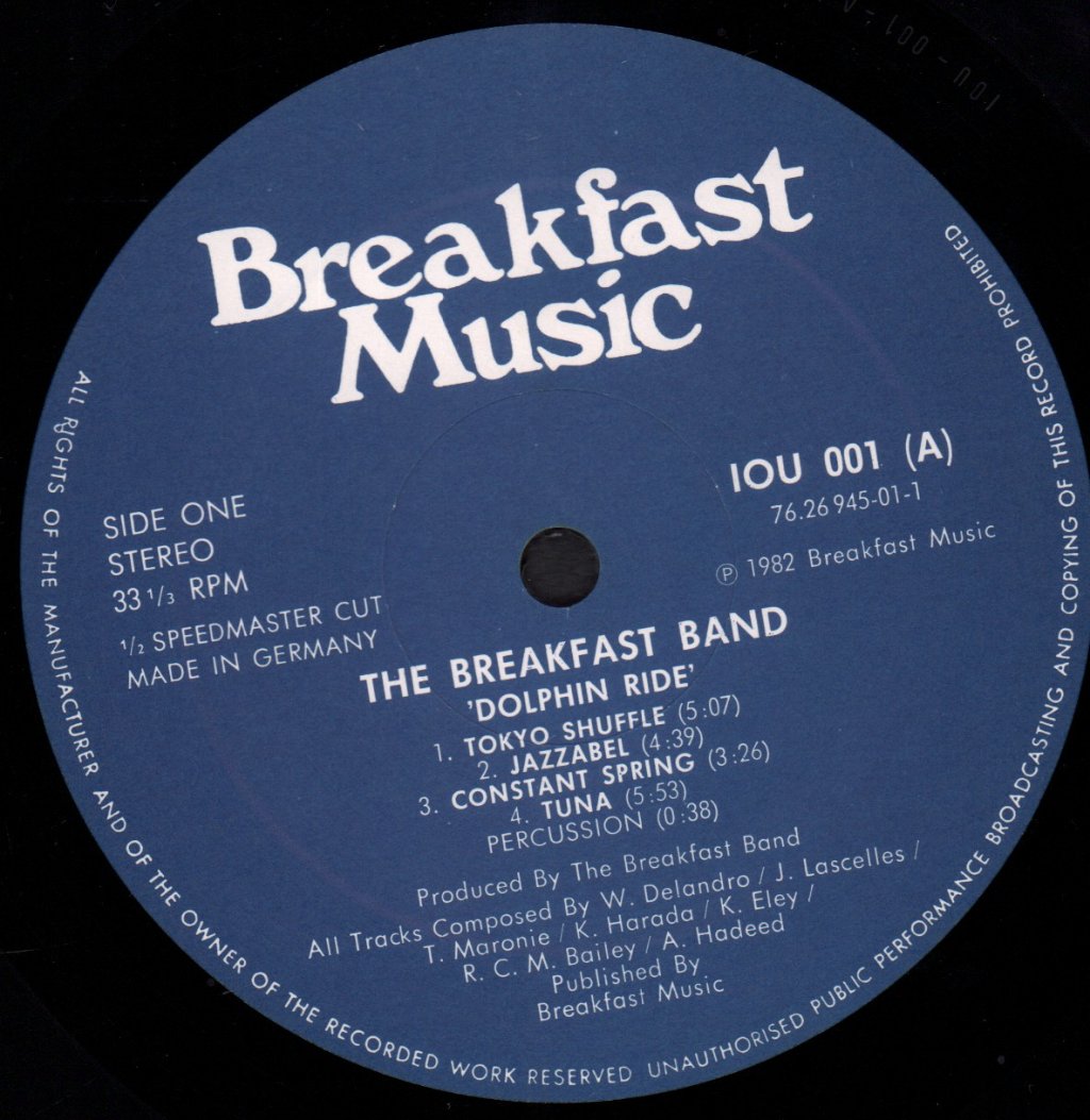 Breakfast Band - Dolphin Ride - Lp