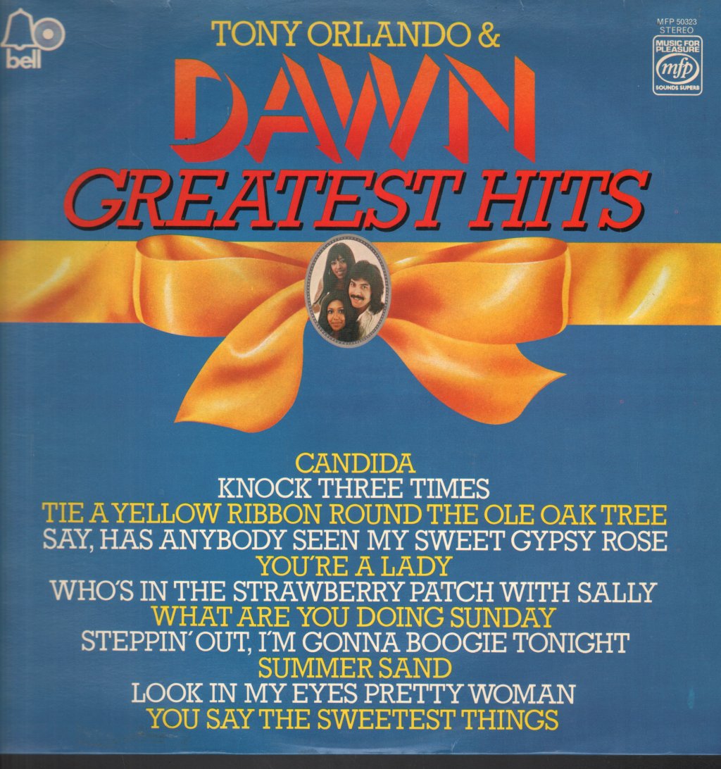 Tony Orlando And Dawn - Greatest Hits - Lp