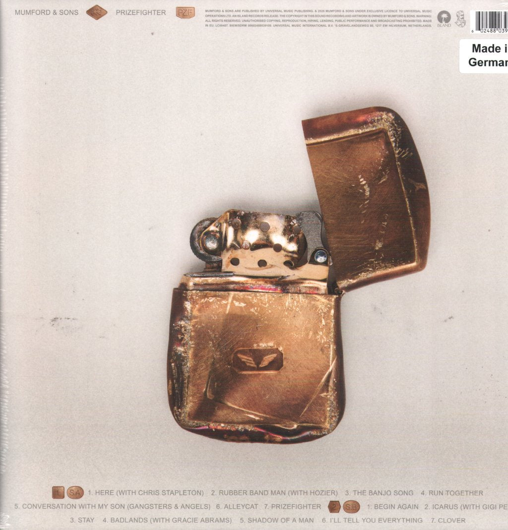 Mumford And Sons - Prizefighter - Lp