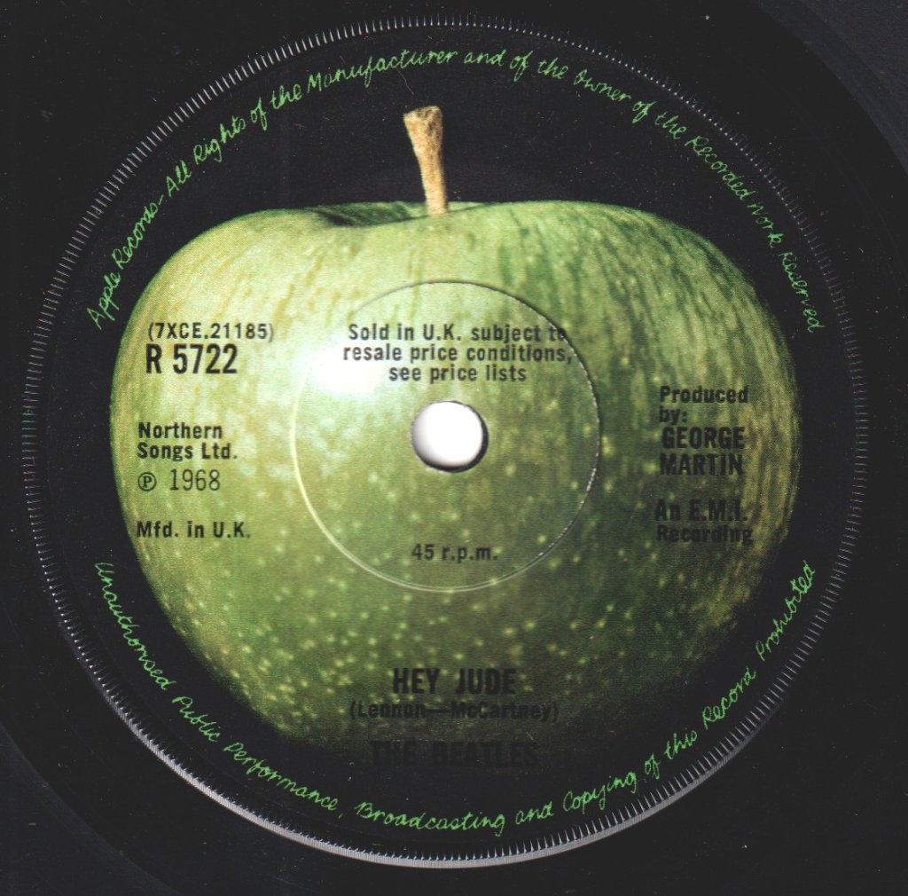 Beatles - Hey Jude - 7 Inch