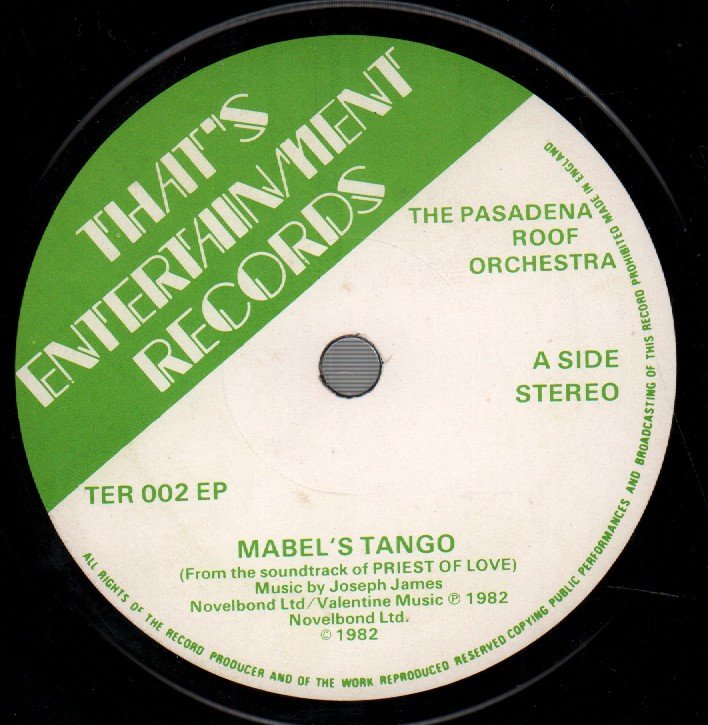 Pasadena Roof Orchestra - way we get it together - 7 Inch