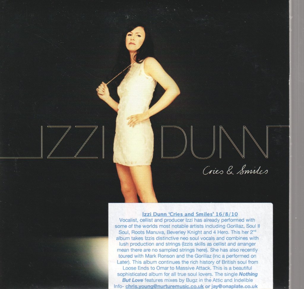 Izzi Dunn - cries and smiles - Cd