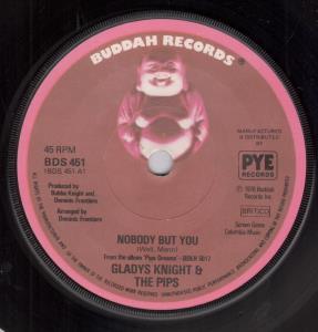 Gladys Knight And The Pips - Nobody But You - 7 Inch