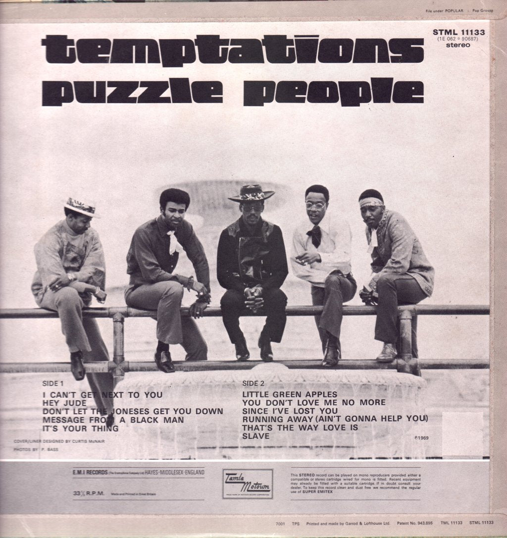 Temptations - Puzzle People - Lp