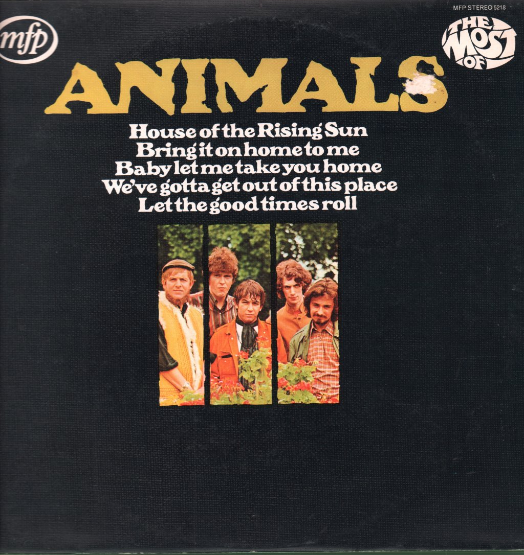 Animals - Most Of - Lp