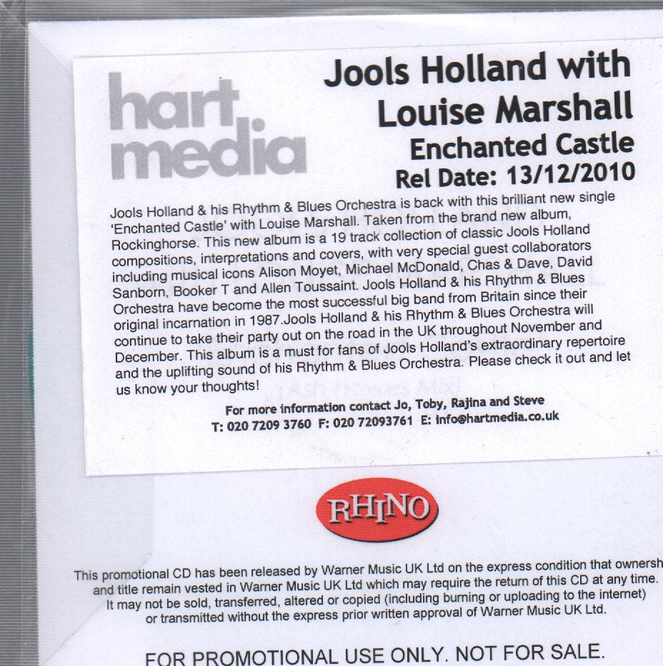 Jools Holland - Enchanted Castle - Cdr