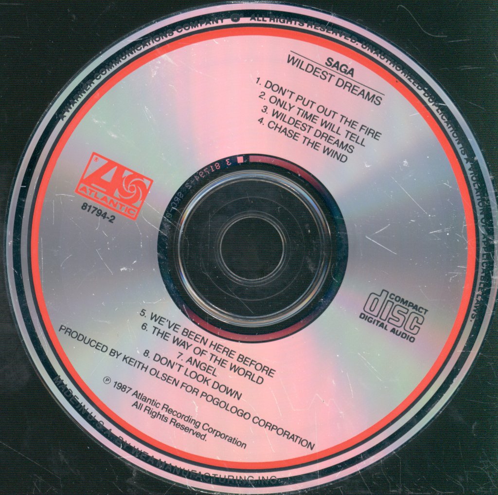 Saga - Wildest Dreams - Cd