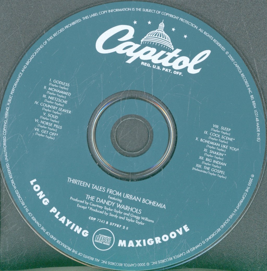 Dandy Warhols - Thirteen Tales From Urban Bohemia - Cd