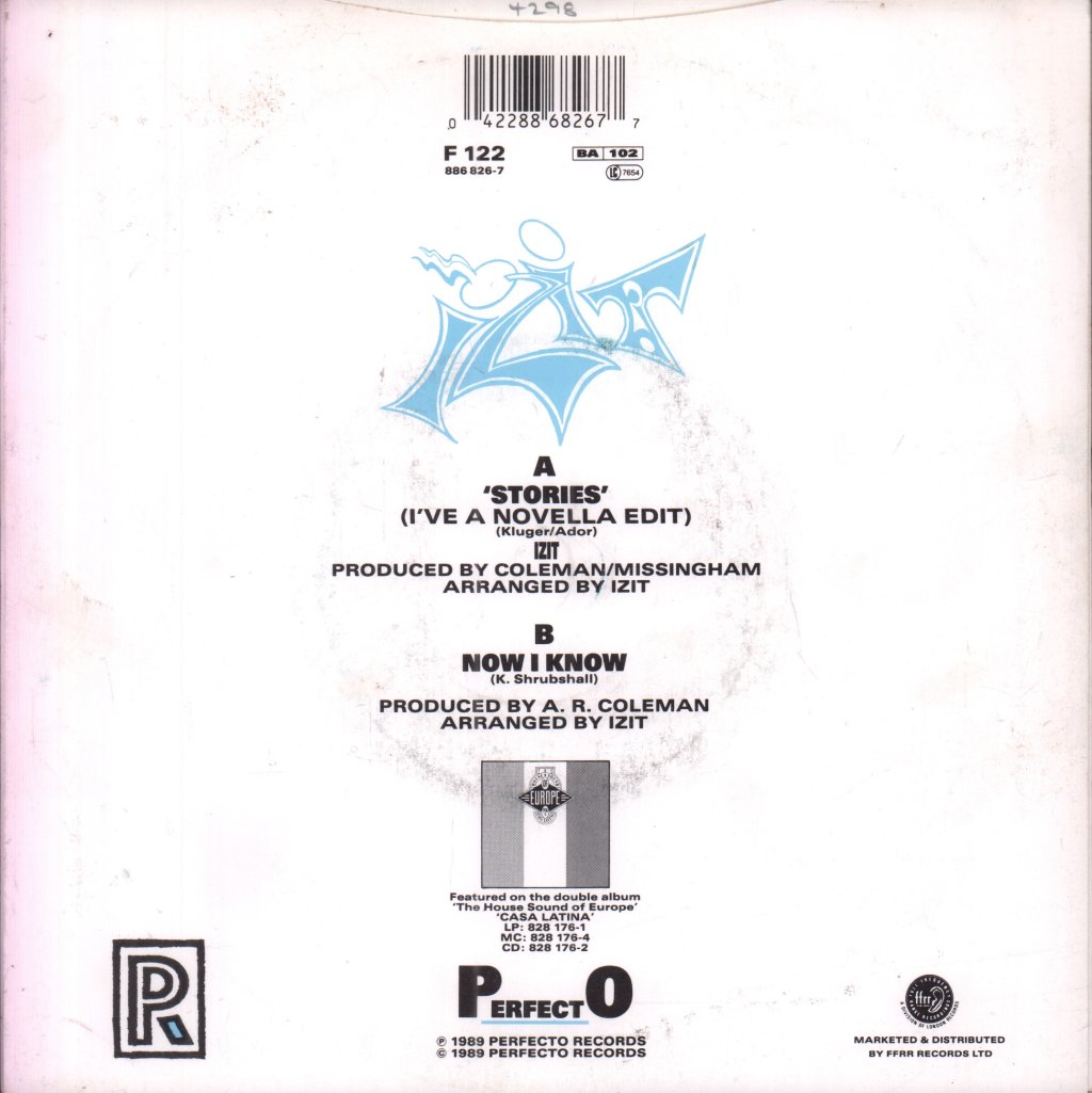 Izit - Stories - 7 Inch