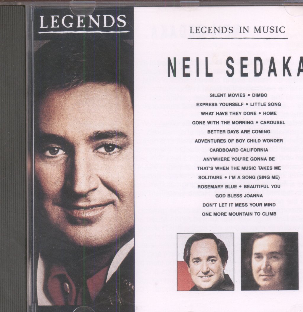 Neil Sedaka - Legends In Music - Neil Sedaka - Cd
