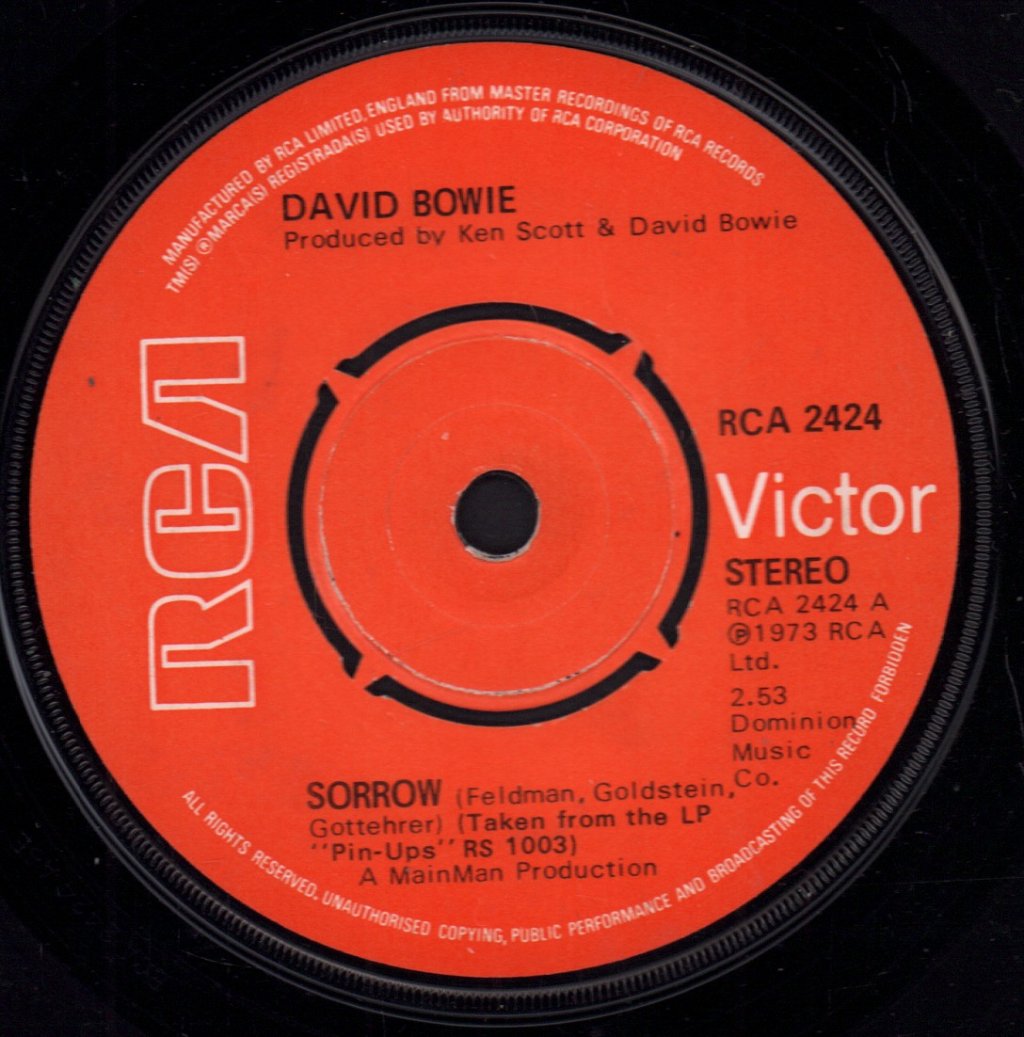 David Bowie - Sorrow - 7 Inch
