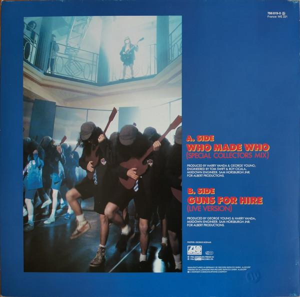 AC/DC - Who Made Who - 12 Inch