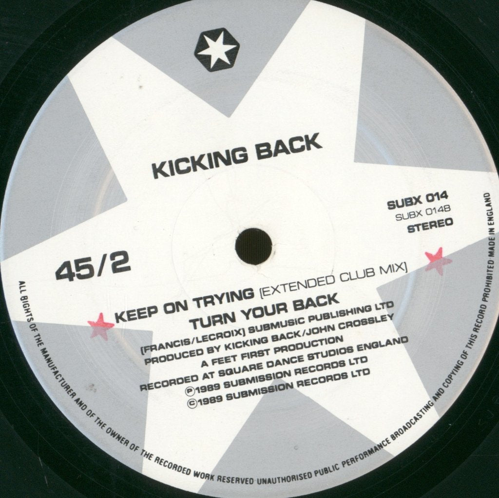 Kicking Back - Keep On Trying - 12 Inch