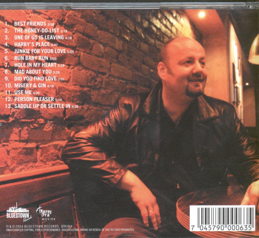 Jan Tore Lauritsen - Perfect Moves - Cd