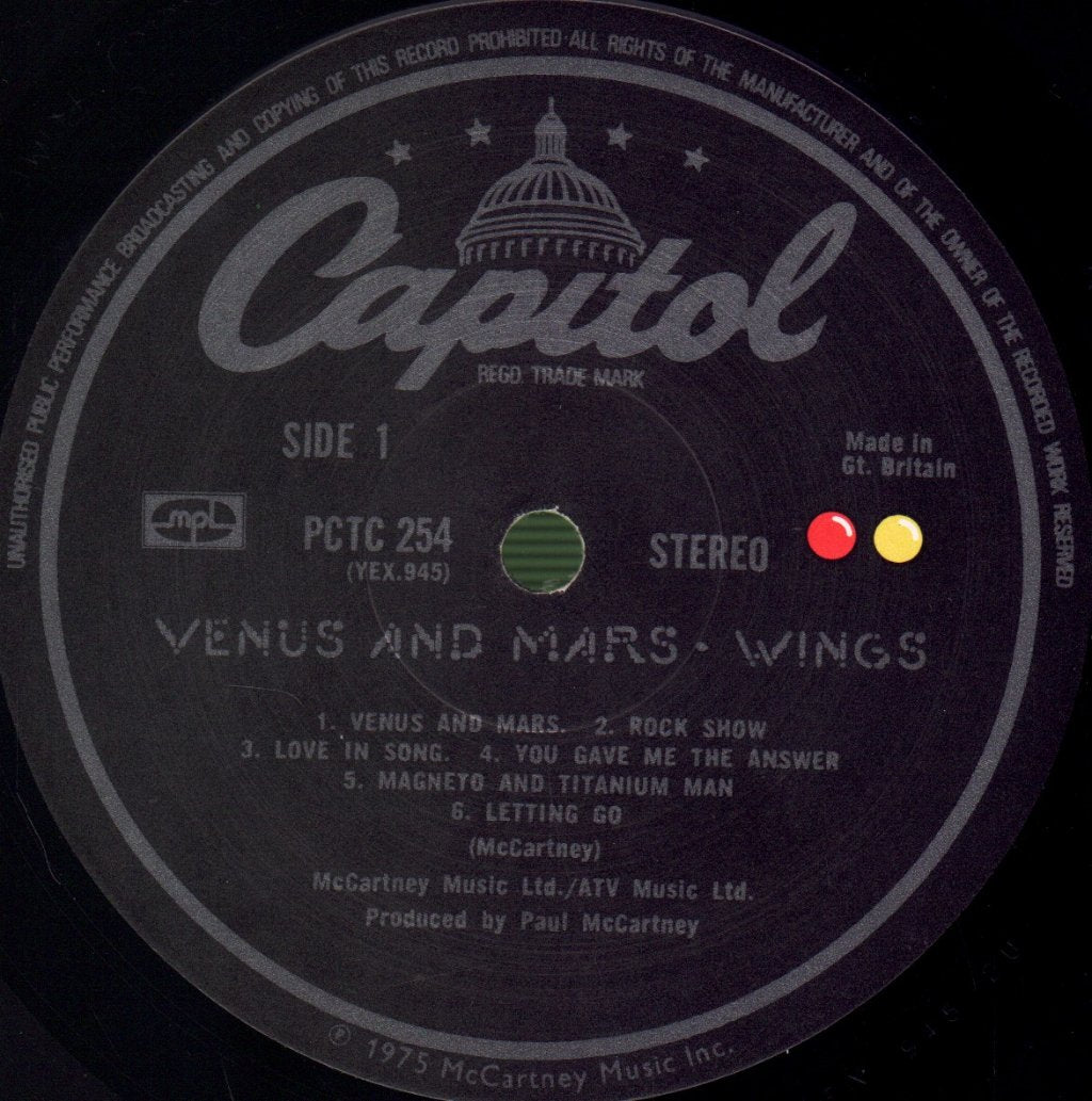 Wings - Venus And Mars - Lp