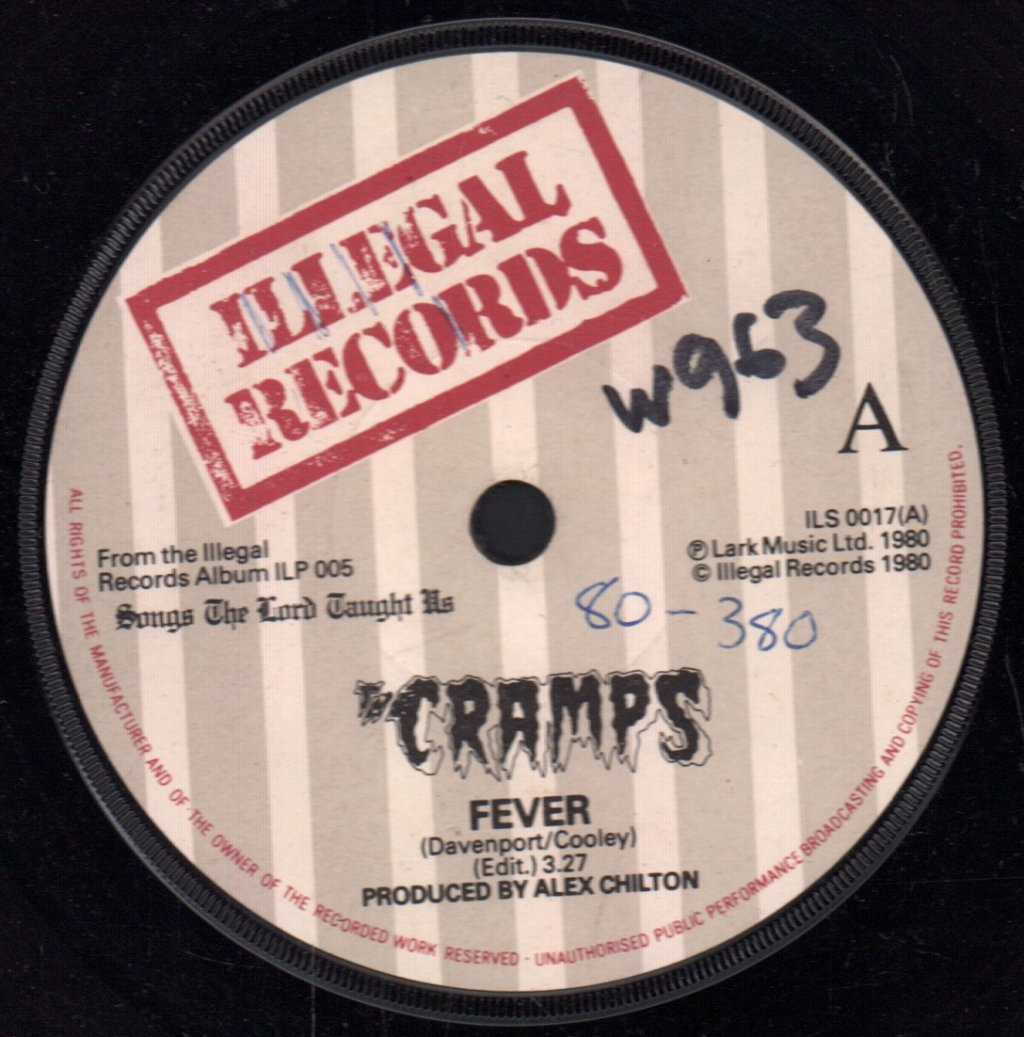Cramps - Fever - 7 Inch