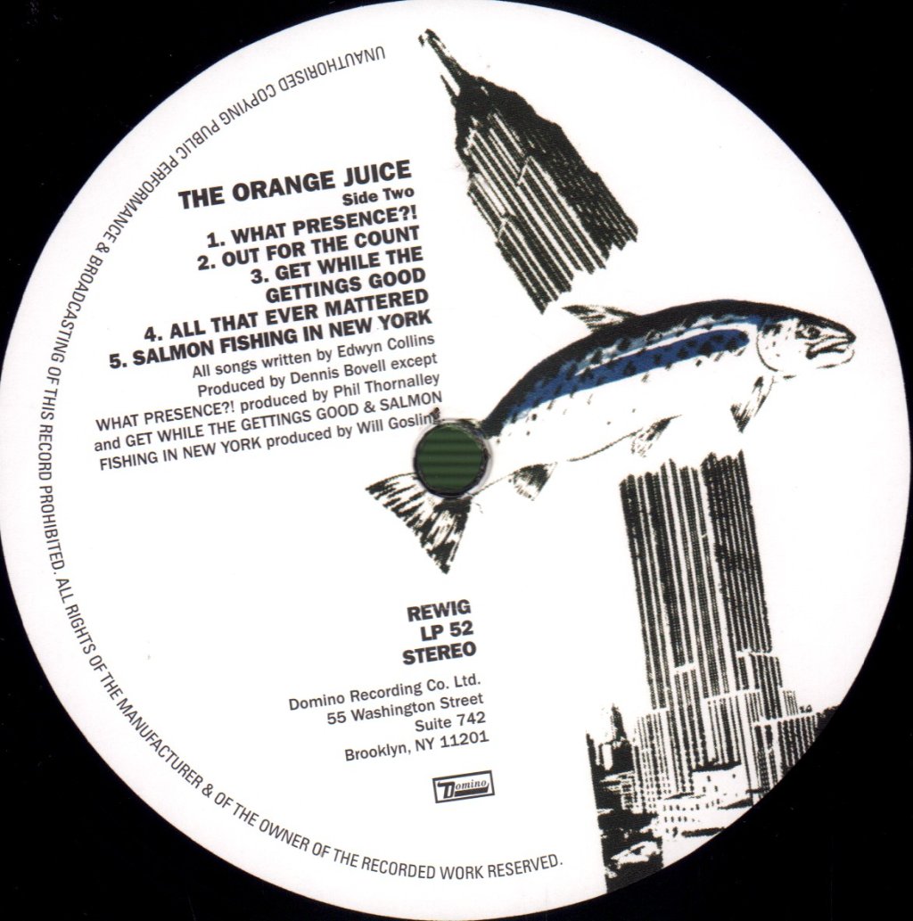 Orange Juice - Orange Juice - Lp