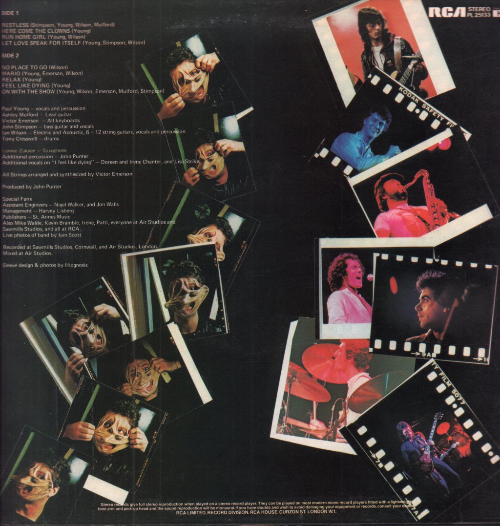 Sad Cafe - Misplaced Ideals - Lp