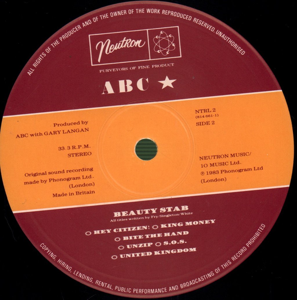 ABC - Beauty Stab - Lp