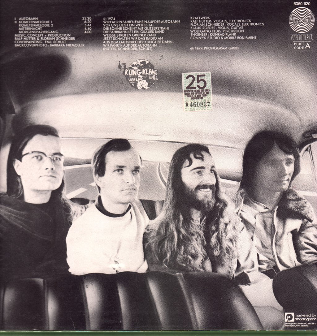 Kraftwerk - Autobahn - Lp