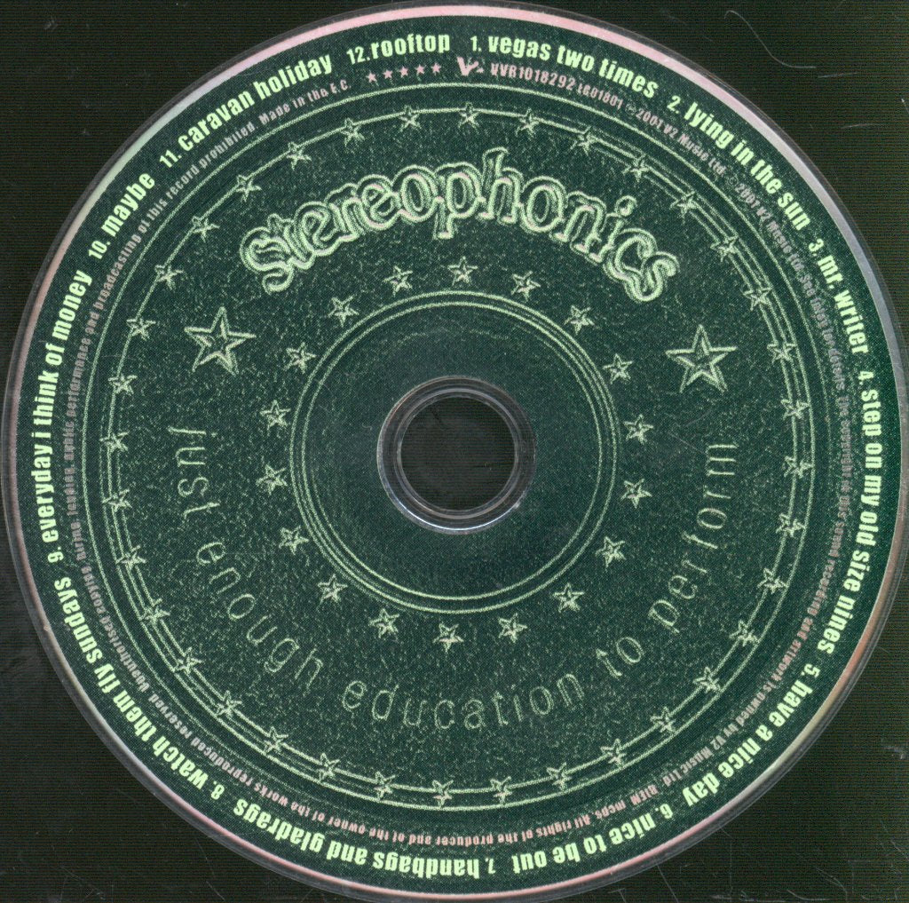 Stereophonics - Just Enough Education To Perform - Cd
