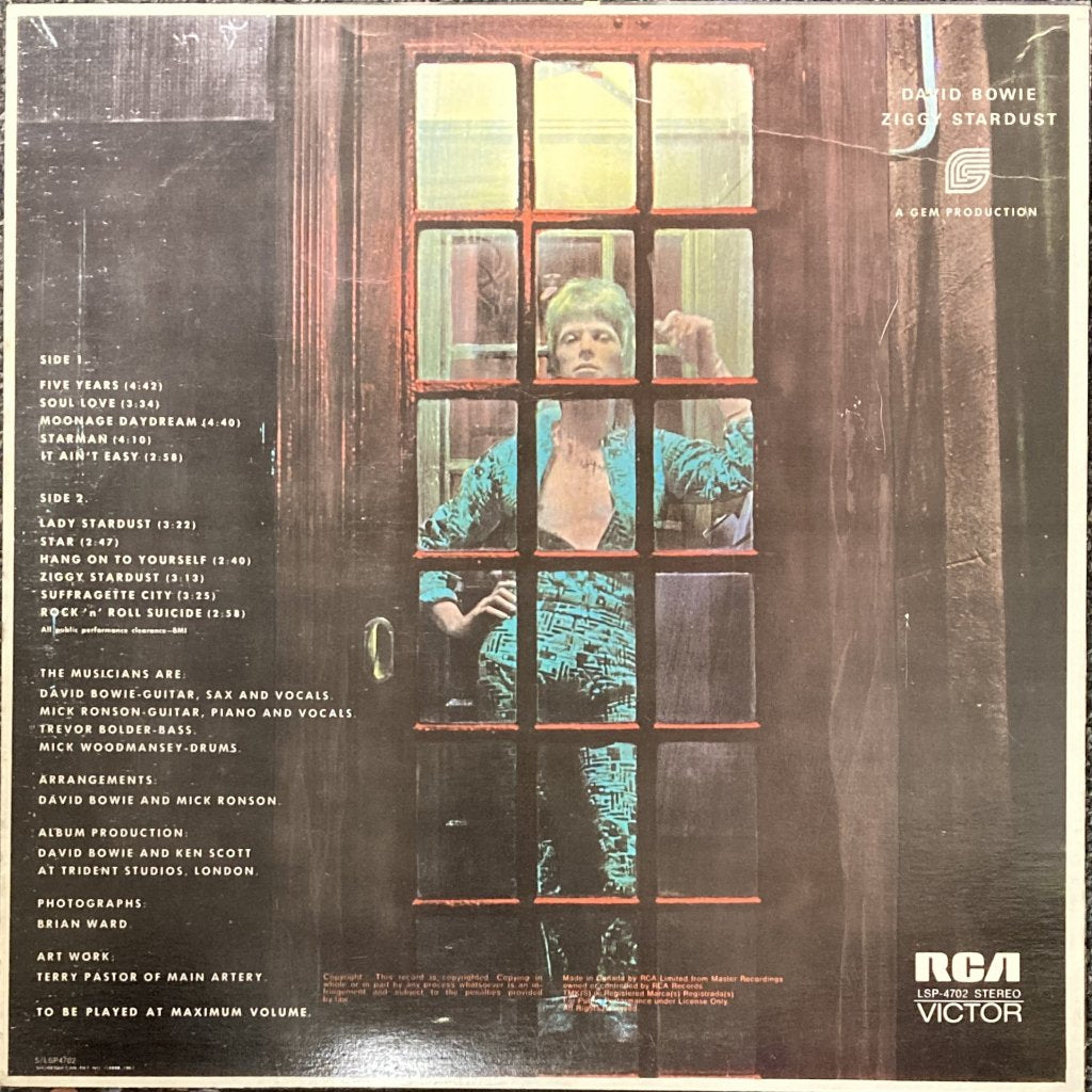 David Bowie - Ziggy Stardust - Lp