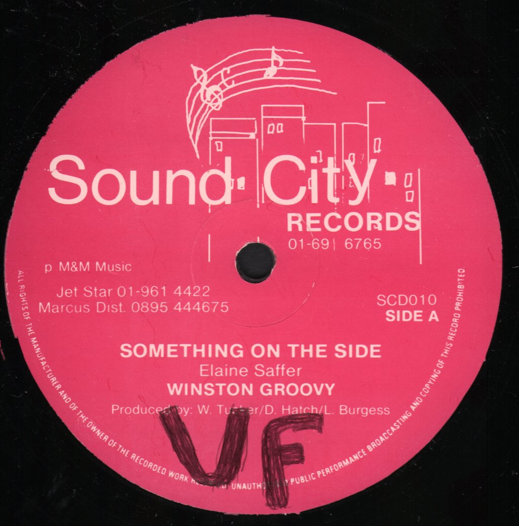 Winston Groovy - Something On The Side - 12 Inch