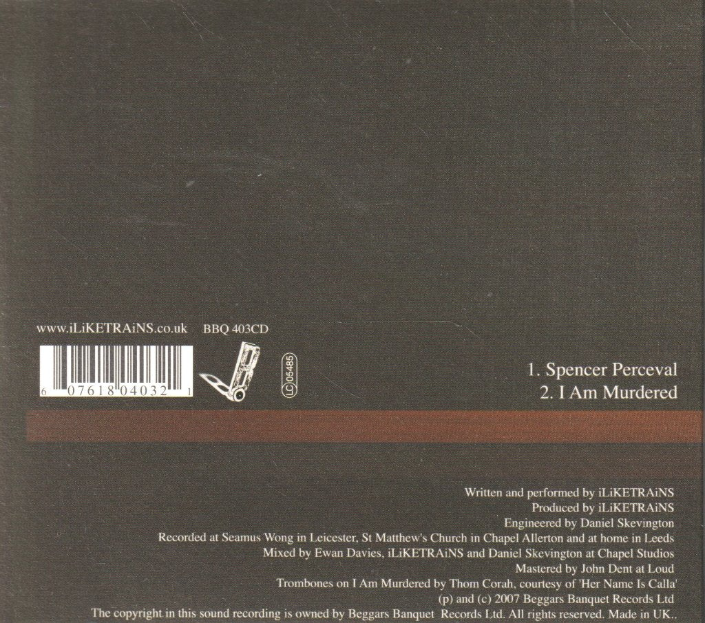 I Like Trains - Spencer Perceval - Cd