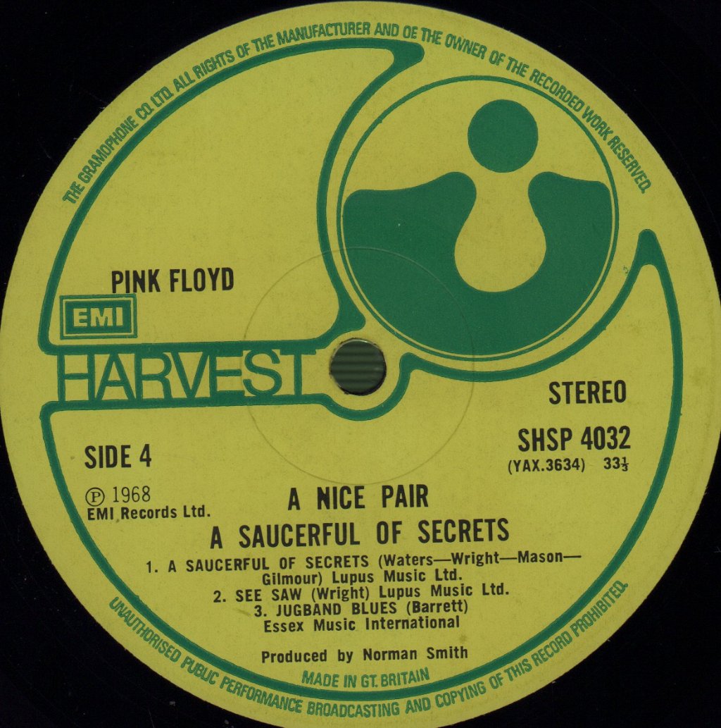 Pink Floyd - A Nice Pair - Double Lp