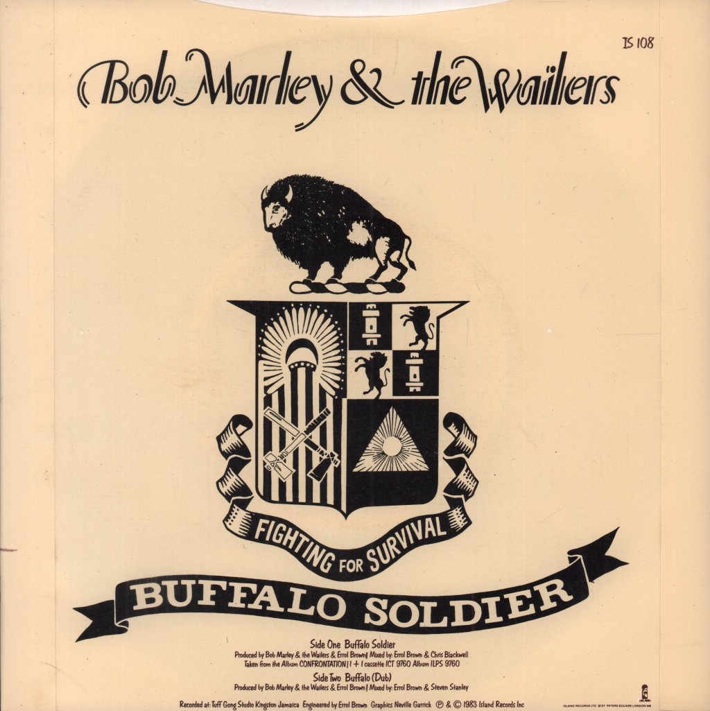 Bob Marley And The Wailers - Buffalo Soldier - 7 Inch