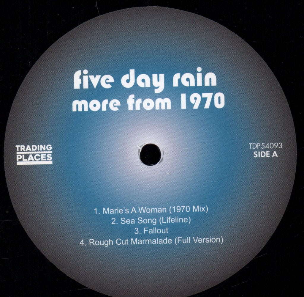 Five Day Rain - More From 1970 - Lp