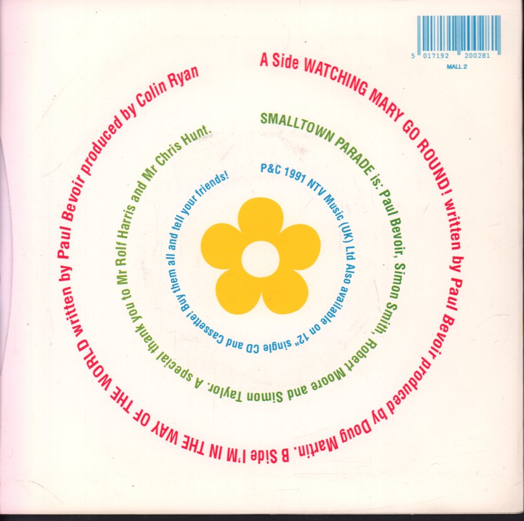 Smalltown Parade - Watching Mary Go Round - 7 Inch
