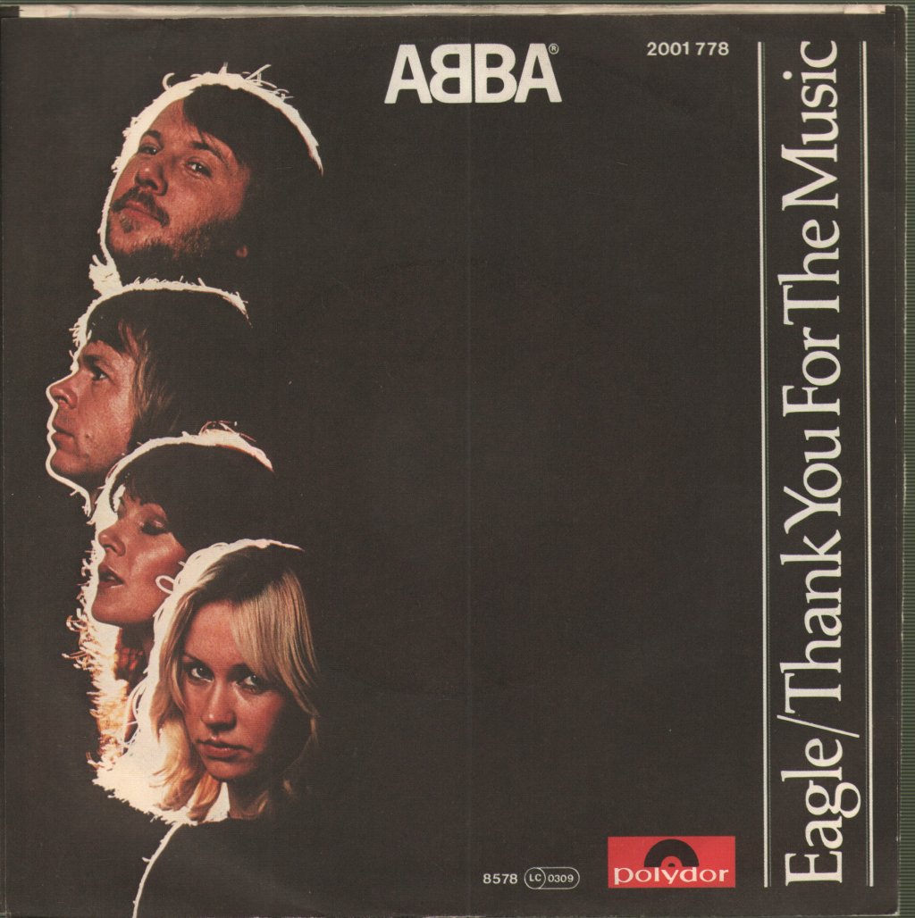 ABBA - Eagle / Thank You For The Music - 7 Inch