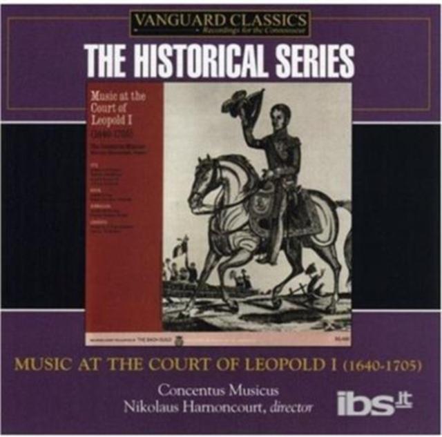 Concentus Musicus Wien / Nikolaus Harnoncourt - Music At the Court of Leopold I (1640-1705) - Cd