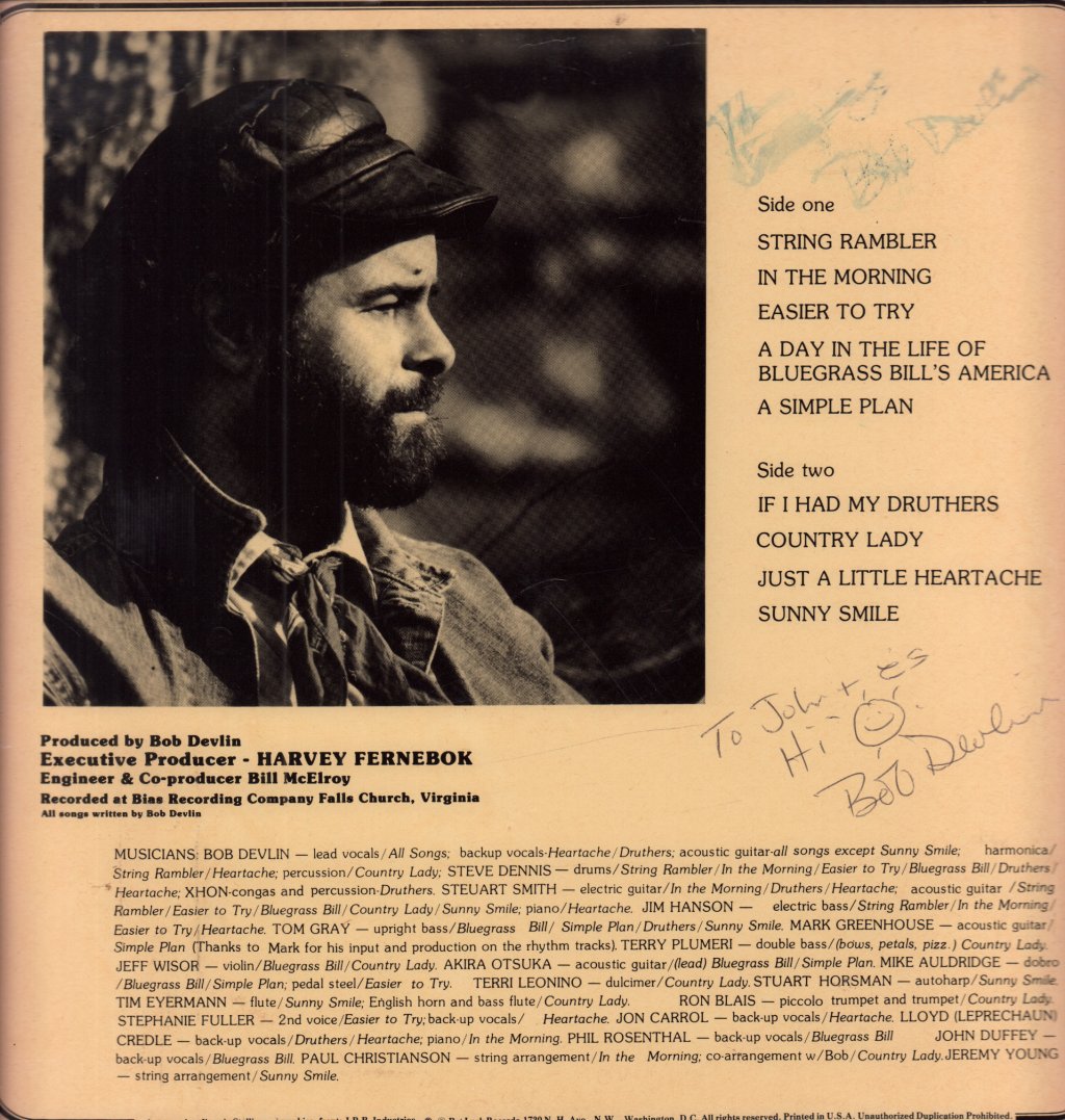 Bob Devlin - String Rambler - Lp