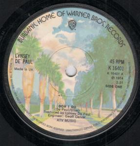 Lynsey De Paul - Ooh I Do - 7 Inch
