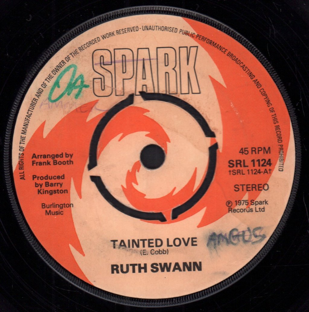 Ruth Swann - Tainted Love - 7 Inch