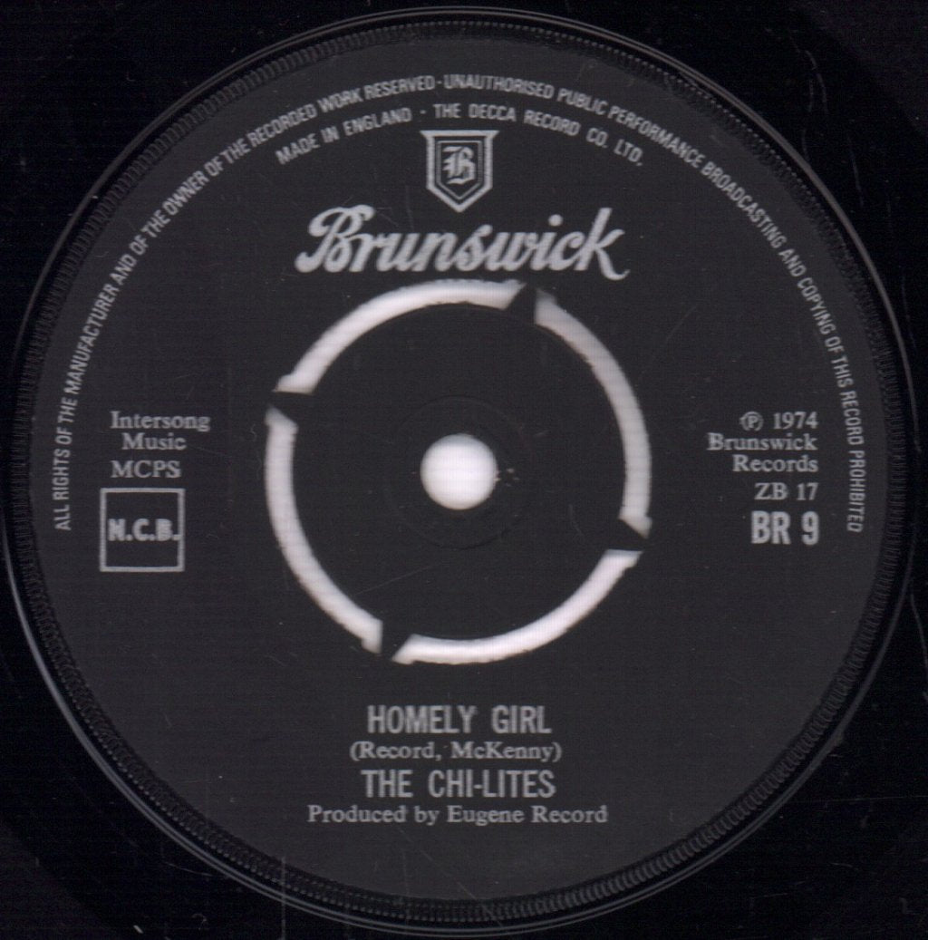 Chi-Lites - Homely Girl - 7 Inch