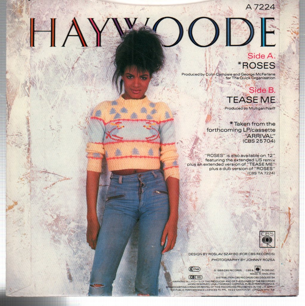 Haywoode - Roses - 7 Inch