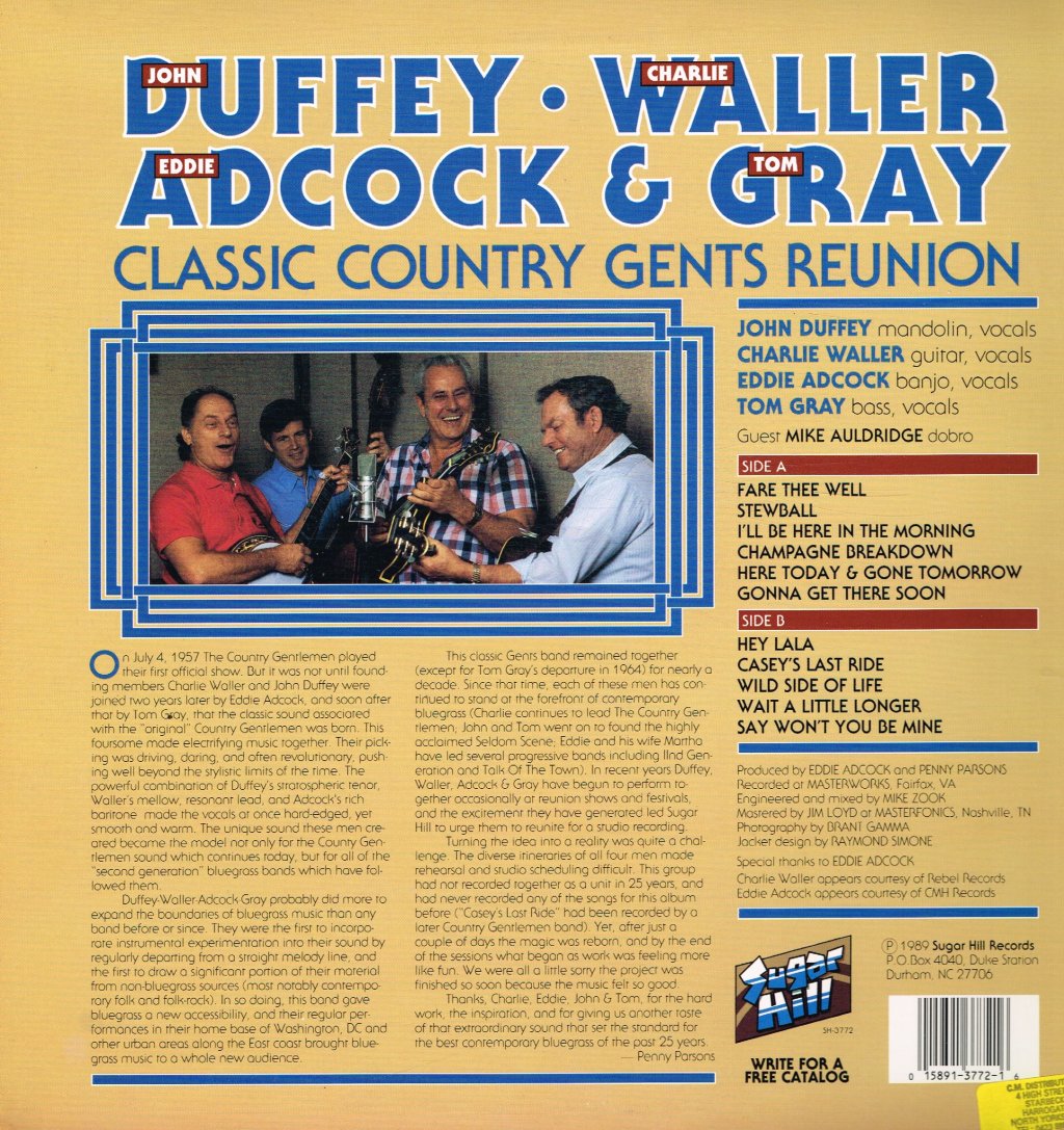 John Duffey - Classic Country Gents Reunion - Lp