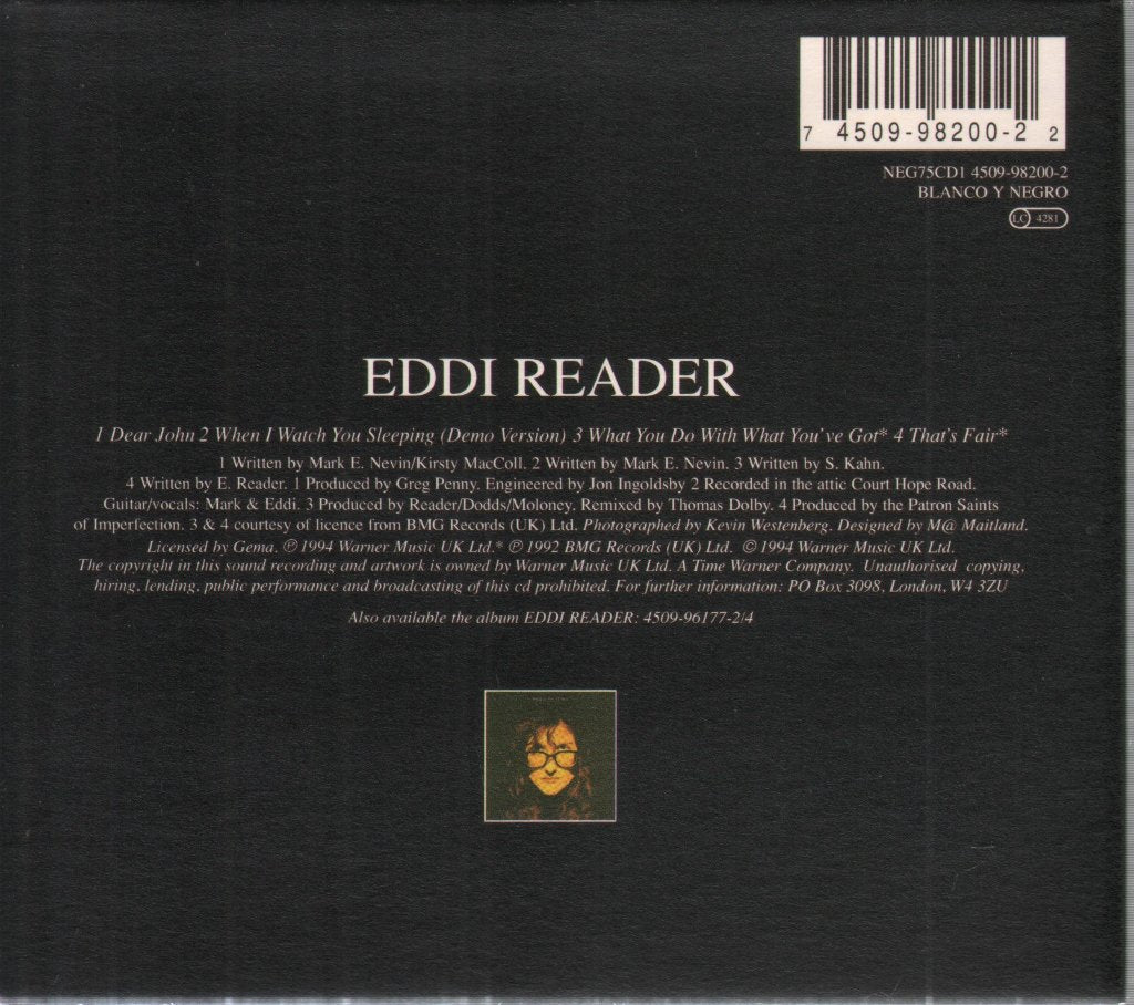 Eddi Reader - Dear John - Cd