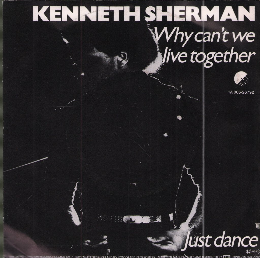 Kenneth Sherman - Why Can't We Live Together / Just Dance - 7 Inch