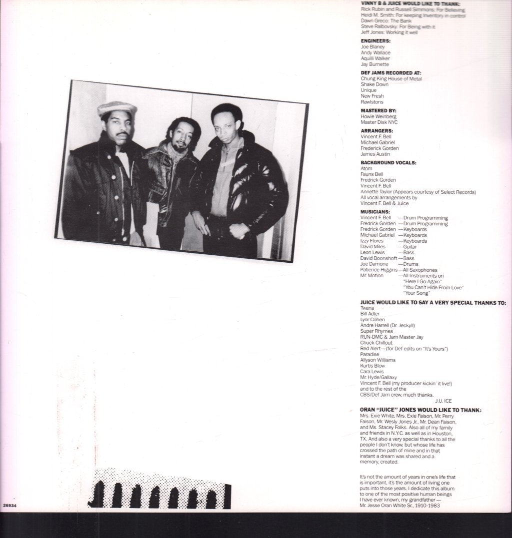 Oran Juice Jones - Juice - Lp