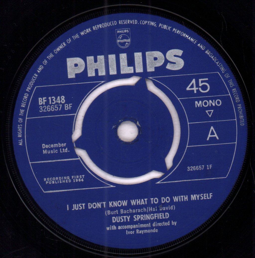 Dusty Springfield - I Just Don't Know What To Do With Myself - 7 Inch